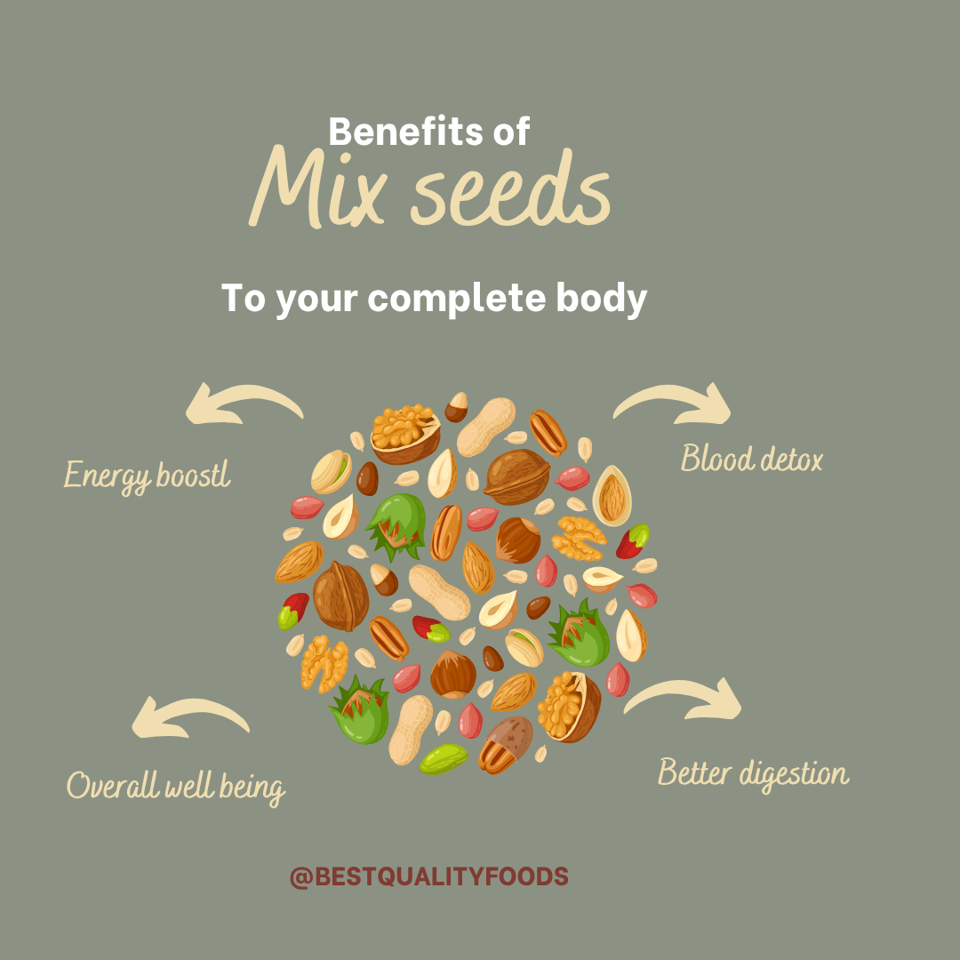Premium Roasted &; Salted Mixed Seeds