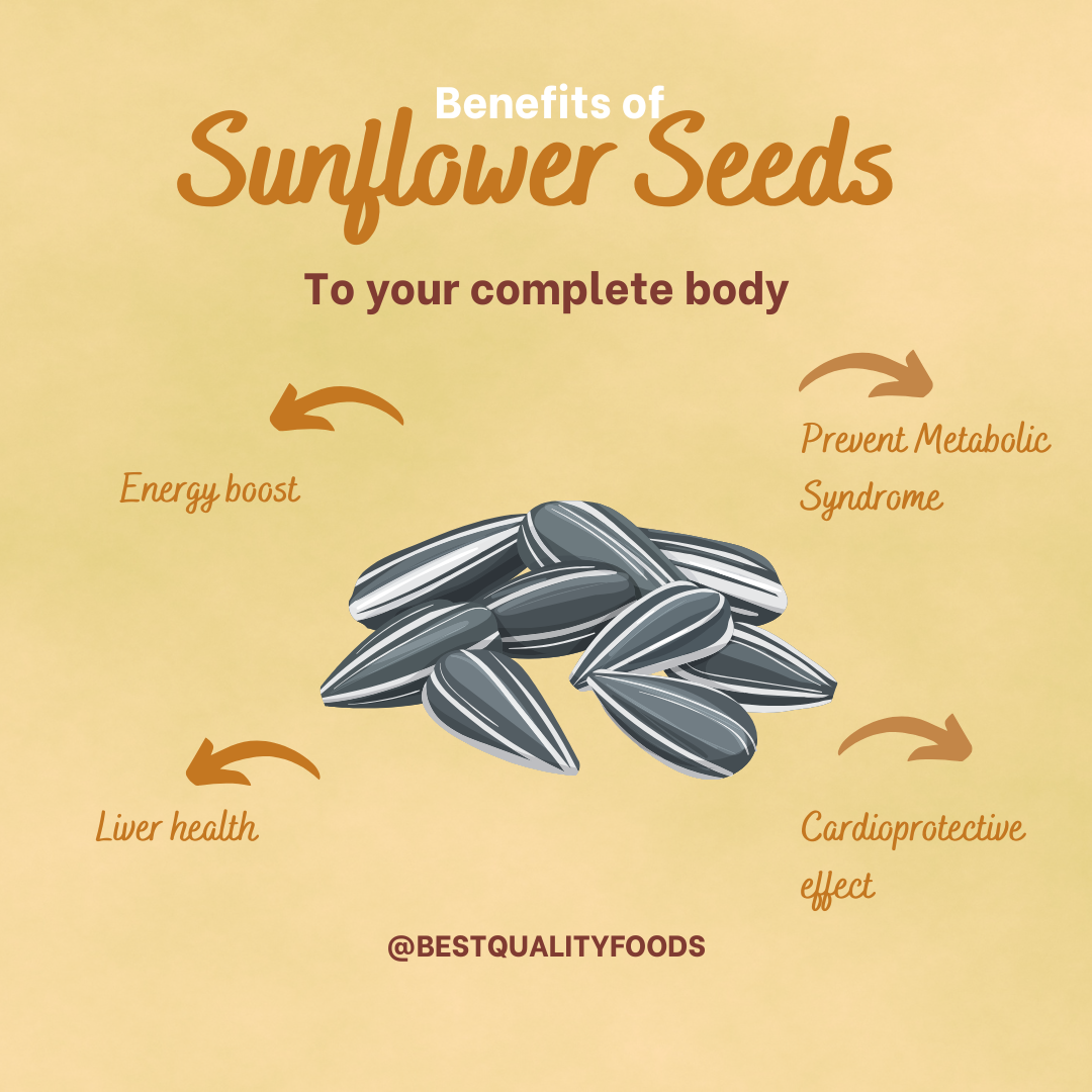 Roasted & Unsalted Sunflower Seeds