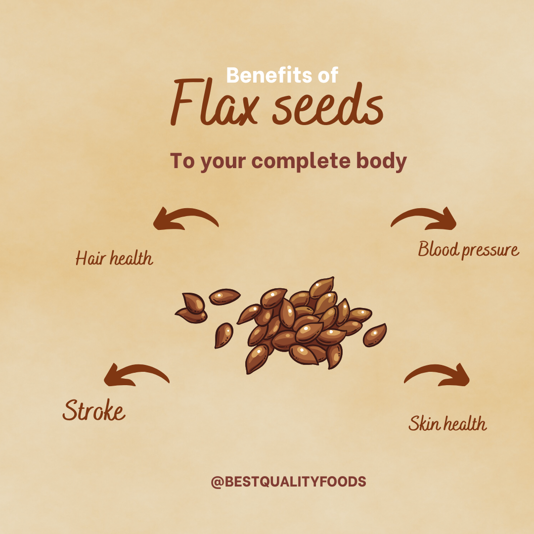 Raw Flax Seeds